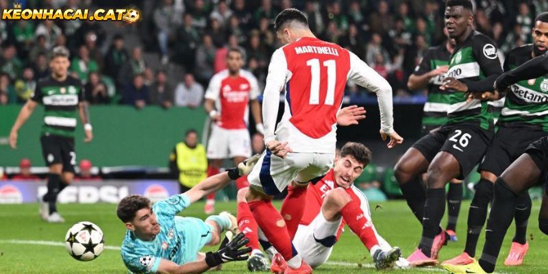 Soi kèo Sporting CP vs Arsenal chi tiết